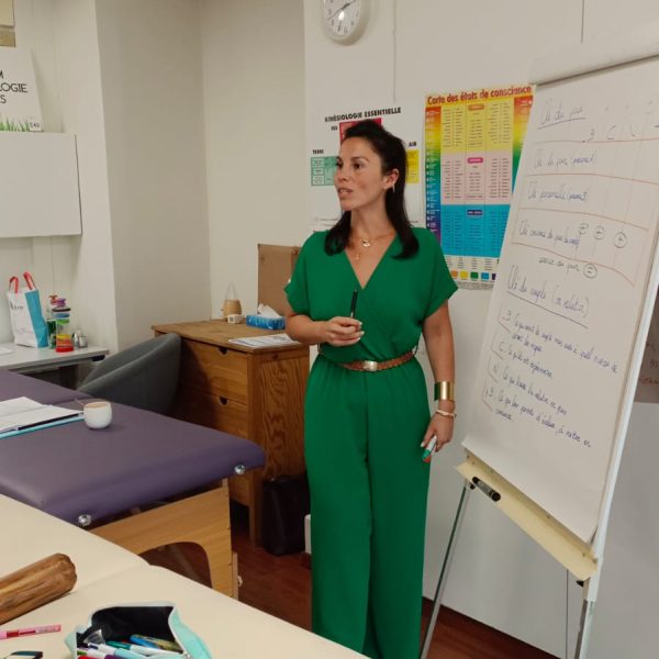 Aurelie Cattie kinesiologie formation masterlcass
